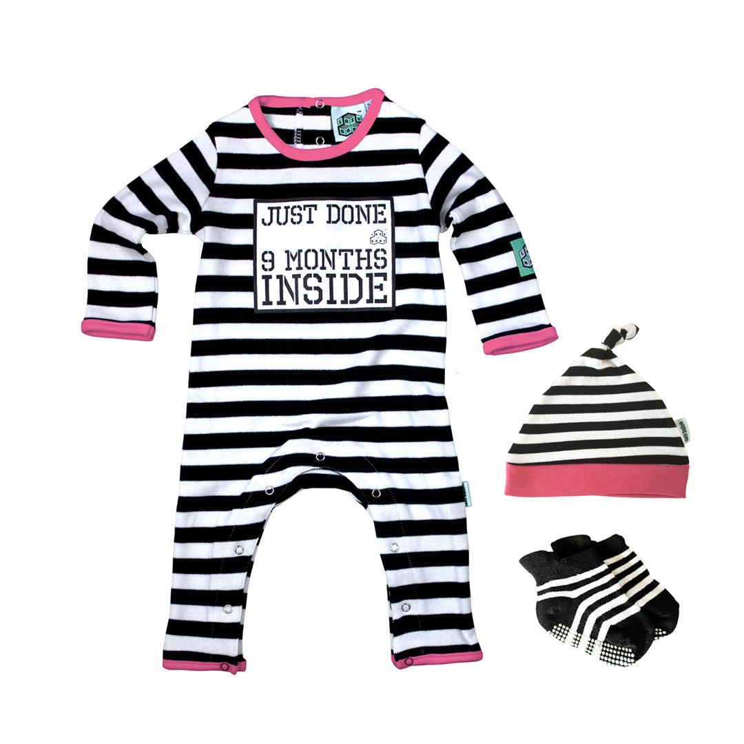 Baby grow sale and matching hat